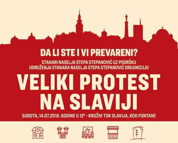 DJB podržava protest stanara naselja Stepa Stepanović